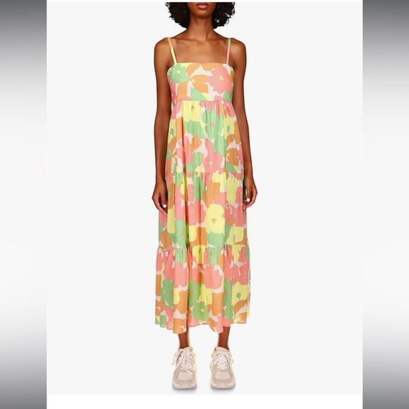 Social Standard By Sanctuary Dresses & Skirts - Social Standards by Sanctuary Vibrant Hippie Floral Maxi Dress Small